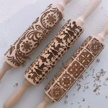 Печенье Печенье Раскатывание Печенье Выпеченное Для Кулинарных Мастер-классов Ценный Набор D-MASTERY [Глубокая Гравировка] Ролик, Форма, Штифт, Милый, Форма, Ручная Работа, Товары,