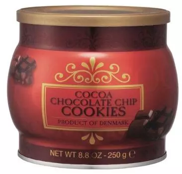 Печенье с шоколадной крошкой «Копенгаген» 250 г