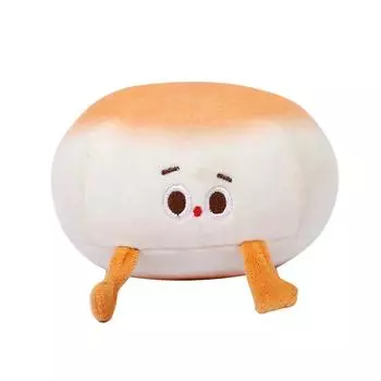 Печенье Скрытая еда Игрушка для домашних животных Собака Плюшевая скрипучая интерактивная игрушка Мягкая жевательная игрушка Реквизит для стрельбы Домашнее животное Подарок на день рождения Товары для домашних животных жёлтый