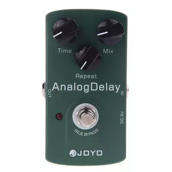 Педаль эффектов для электрогитары Joyo JF-33 с аналоговой задержкой True Bypass