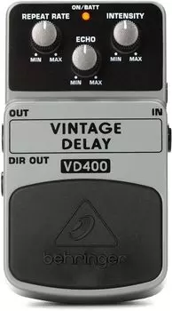 Педаль эффектов для гитары Behringer Analog Delay VD400 VINTAGE DELAY Белый