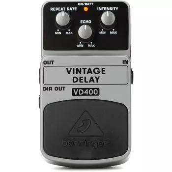 Педаль эффектов для гитары Behringer Analog Delay VD400 VINTAGE DELAY Белый