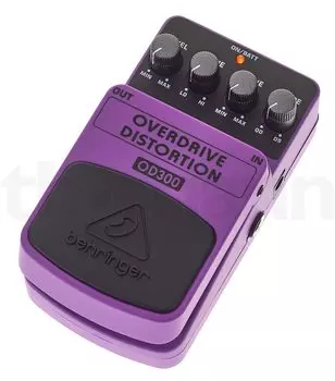 Педаль эффектов для гитары Behringer Behringer OD300 Overdrive/Distortion OVERDRIVE/DISTORTION