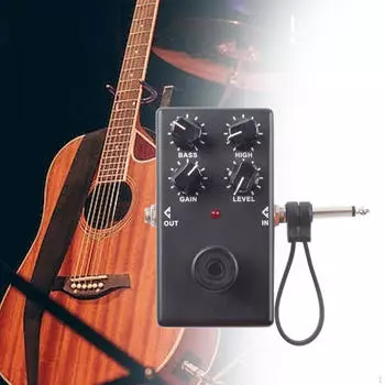 Педаль эффектов для гитары Кабель для подключения инструментов Практичный Стабильный Легкий Многоцелевой для