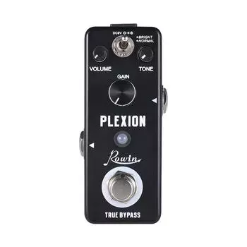 Педаль эффектов для гитары Rowin Plexion Корпус из алюминиевого сплава True Bypass