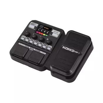 Педаль эффектов Kokko Guitar Multi с 10-59 пресетами, 6 драм-машинами и лупером, 40 различными ритмами EU Plug чёрный