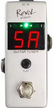 Педаль эффектов Revol тюнер GUITAR TUNER EPT-01 белый