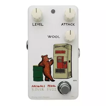 Педаль Animals Педаль Animals Rover Vintage Tone Bender Гитарный эффектор Fuzz/Fuzz белый