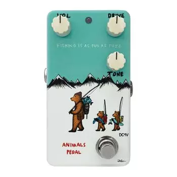 Педаль Animals Педаль Animals РЫБАЛКА ТАК ЖЕ ВЕСЕЛО, КАК FUZZFuzz Guitar Effector