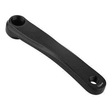Pedal Arm Crank 170mm Bicycle Crank Arm Bicycle Left Crank Road Bike Folding Bicycle Diamond (Black, Hole)