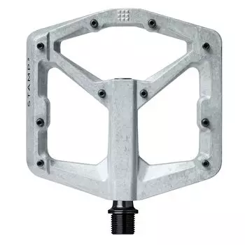 Педаль CRANK BROTHERS MTB Flat Stamp 2 L Raw Silver 2020