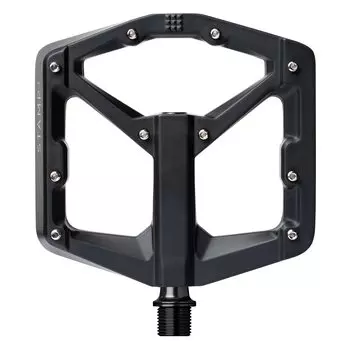 Педаль CRANK BROTHERS MTB Flat Stamp 3 с магниевым корпусом L черного цвета чёрный
