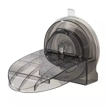 Педаль для душа в ванной на присоске Настенная педаль на присоске для душа в ванной комнате серый