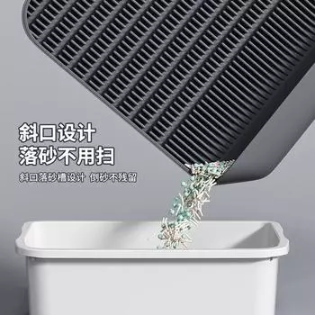 Педаль для кошачьего туалета Коврик для кошачьего туалета Коврик для домашних животных Товары для домашних животных 37 37 8CM