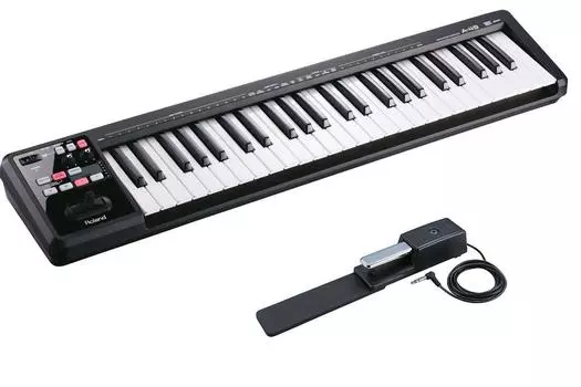 Педальная MIDI-клавиатура Roland BK Black Roland/A-49 [набор DP-10! ] 49-клавишная