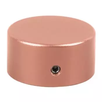 Педаль ножного переключателя Алюминиевая защита шипа электрогитары Педаль эффектов Нога Колпачок гвоздя Роза розового золота