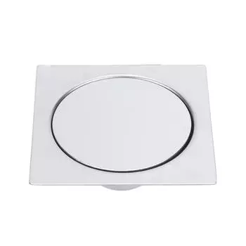 Педальный слив для пола из нержавеющей стали 10x10 см, дезодорант для душа, слив для ванной комнаты