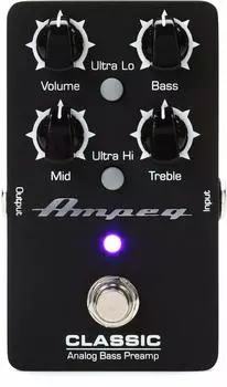 Педаль предусилителя AMPEG CLASSIC чёрный