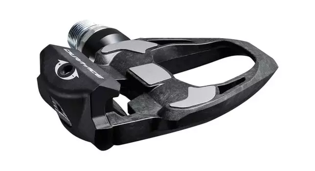 Педаль Shimano серии R9100 33604 для шоссейного велосипеда металлическая DURA-ACE PD-R9100 чёрный