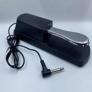 Педаль сустейна для музыкальных инструментов,компактная,электрическая ножная педаль,универсальная,ножная Sustain