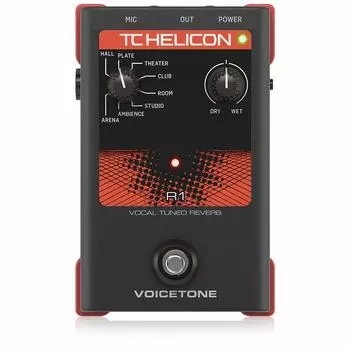 Педаль вокальной реверберации TC HELICON VOICETONE R1 []