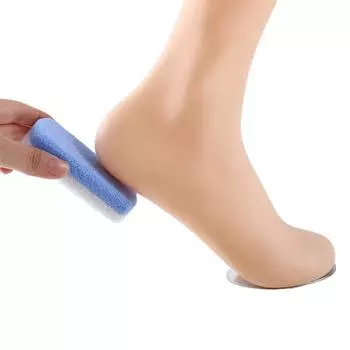 Педикюр Омертвевшая кожа Средства по уходу за ногами Массаж ног Пемза Камни для растирания ног Средство для удаления омертвевших мозолей серый