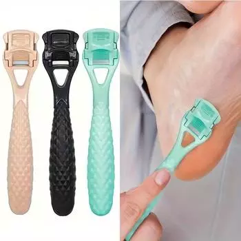 Педикюрный станок для педикюра, нож для строгания стоп, скребок для удаления омертвевшей кожи, инструмент для удаления кожи стоп чёрный