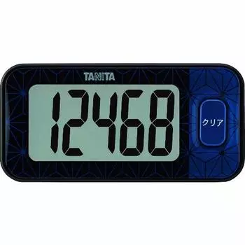 Pedometer with 3D sensor Blue Black FB-740 чёрный