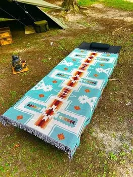 Peel Forest El Paso Multi Cover Mexican Native Ortega Camping Saddle Car Sleeping Van Одеяло, Коврик, Узор, Узор, Коврик, Одеяло, Коврик, На открытом воздухе,
