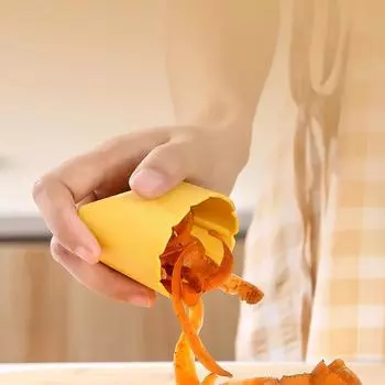 Peeler Household Creative Vegetables Peeler Paring Knife Leather Kitchen Supplies Multi-Purpose Fruit Peeling Knife зелёный
