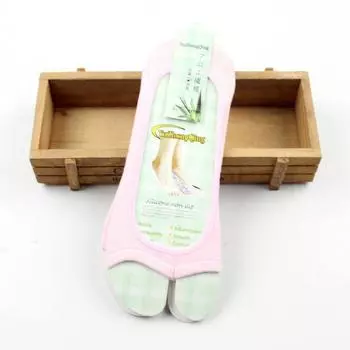 Peep-Toe Hosiery Soft Cotton Anti Slip Ankle Boat Socks Anti-skid Socks Stealth Socks Low Cut Socks