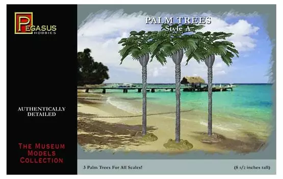 Pegasus Hobby Palm Tree Set Style A Пластиковая модель PH6501 1/48