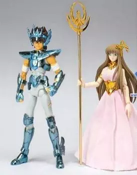 Pegasus Seiya New Bronze Cloth Broken Version & Saori Kido Original Color Edition Exclusive