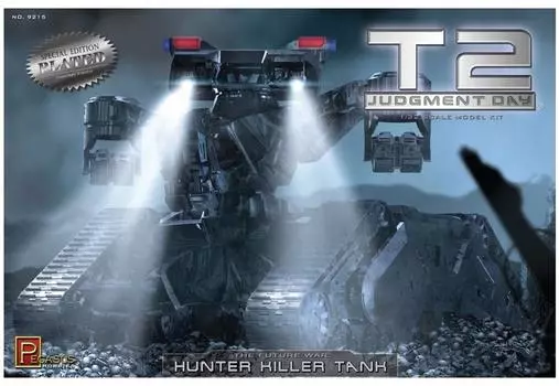 Pegasus Terminator 2 Hunter Killer Tank Chrome Plated Технические характеристики 1/32