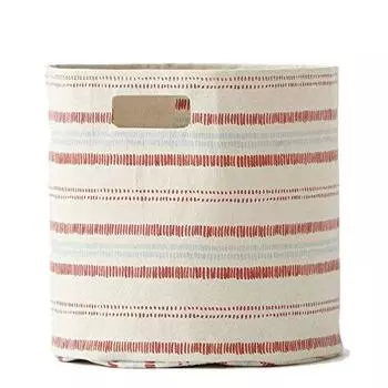 Pehr Designs Rail-Bin-Tomato/Cloud