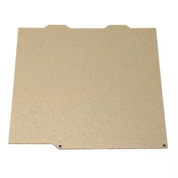 Пластина из пружинной стали PEI 184x184 мм, гладко текстурированная, магнитная, гибкая, пружинная сталь PEI, печать