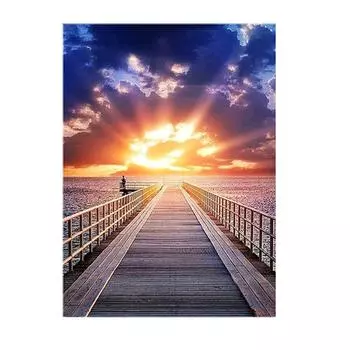 Пейзаж Алмазная мозаика Вышивка крестом Картина 5D Алмазная картина Все горный хрусталь Картина Украшение дома 30X40cm