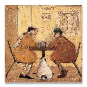 Пейзаж Любовь Собаки Домашнее животное Холст Стены Искусства Картины Плакаты и принты Картинки Гостиная Домашний Декор Винтаж Скандинавский Аннотация Без Рамки 21*30cm