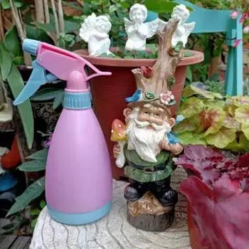 Пейзаж Смола Дерево Висит Фея Дверь Цветок Фея Ангел Дверь Окно Фея Украшение Сада 8.5*3.5*24 красный