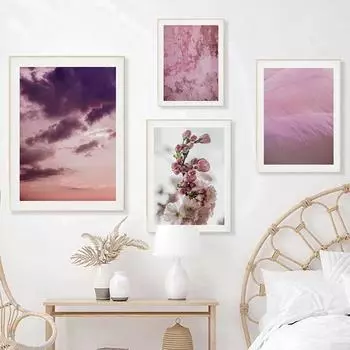 Пейзаж «Возвращение домой» постер с принтом «Перо мечты» на стену, художественные фотографии, холст, картина в скандинавском стиле для гостиной, домашний декор 21x30cm No Framed