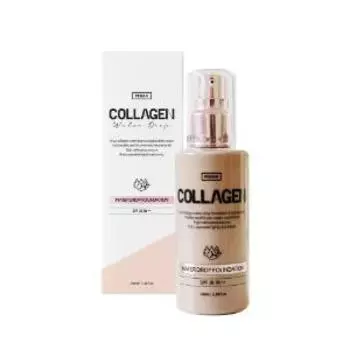 PEKAH Collagen Water Drop Foundation No. 23 Natural Beige Увлажняющая тональная основа с коллагеном №23 натуральный бежевый SPF20 100мл