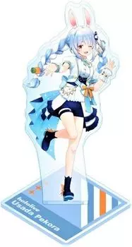 Pekora Usada Акриловая подставка Яркий костюм Hololive Official Goods Ver.