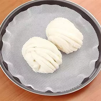 Пельмени Силиконовая пароварка Бумага Круглый коврик для булочек Одноразовые кондитерские изделия Без палочки One Size белый