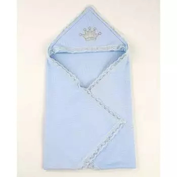 Пеленальное одеяло для маленьких мальчиков синее 85X85 см