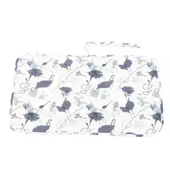 Пеленальный коврик для пеленания водонепроницаемый складной портативный нейлоновый детский пеленальный коврик для дома автомобиля на открытом воздухе бежевый