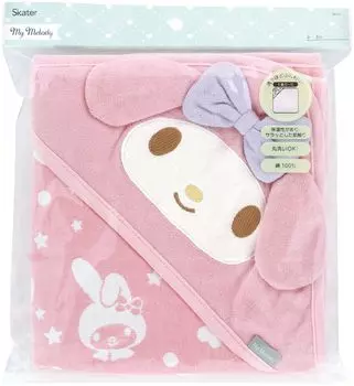 Пеленка для фигурного катания 70 x 70 см, обнимающее постельное белье, увлажняющее, полностью моющееся, для младенцев, Sanrio My Melody BOM1