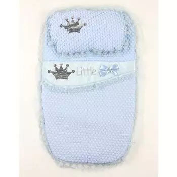 Пеленка для мальчика Blue Baby Boy с открытием дна