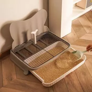 Пеленки для собак, тренировочные пеленки с перегородкой для мочеиспускания, многоразовые пеленки для собак с поддоном, альтернатива пеленкам для щенков, переносной туалет для собак