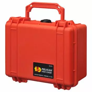 PELICAN Маленький водонепроницаемый жесткий футляр 1150HK оранжевый 1150HKOR 2.8L оранжевый