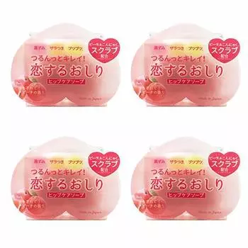 Pelican Soap Koisuru Butt Hip Care Soap 80 г x 4 шт. набор
